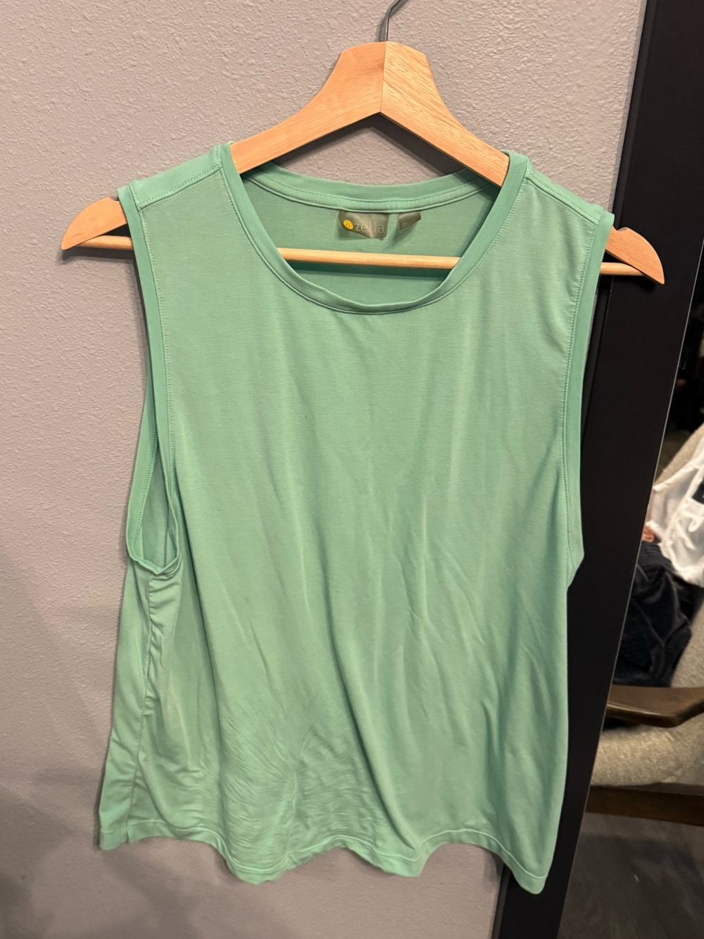Zella Sleeveless Mint Green Women’s Workout Tank Top🍵🐢
